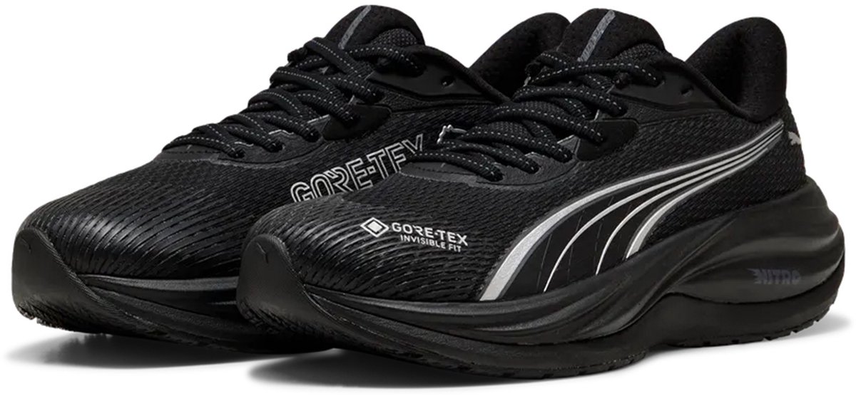 Puma Dames ELECTRIFY NITRO 5 Hardloopschoenen GTX Zwart