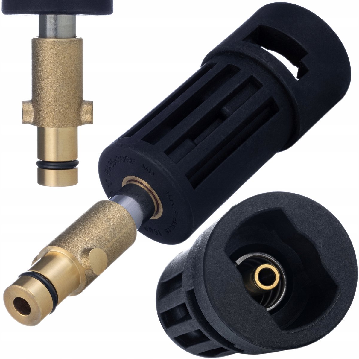 Rosfix Adapter Vervanging - Snelsluiting Bayonet - 160 bar - Geschikt voor Nilfisk, Gerni
