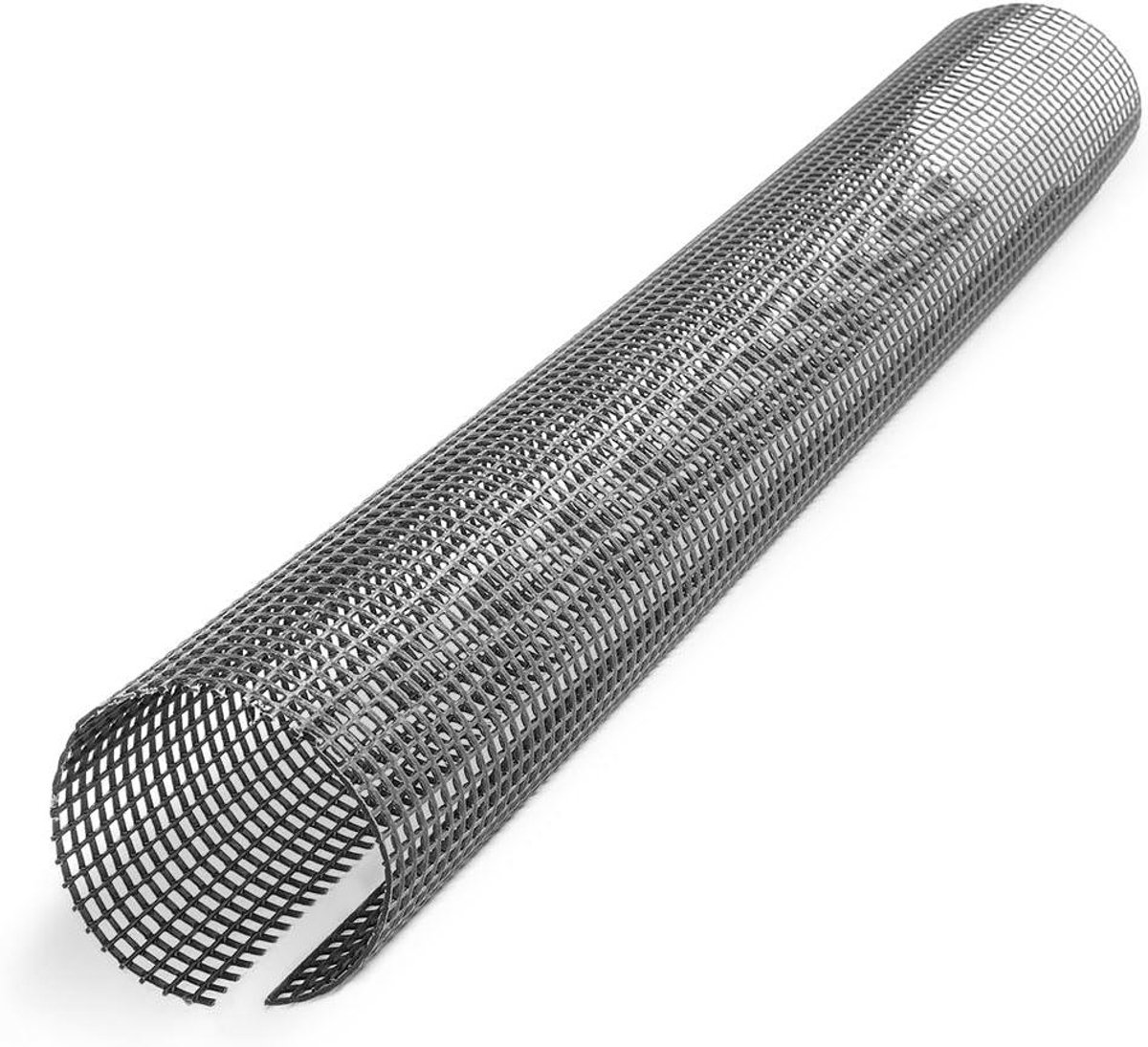 Bladbeschermingsrooster - Dakgoot bescherming - Dakgoot schoonhouden - UV-bestendig materiaal - 1 meter lang - Zwart