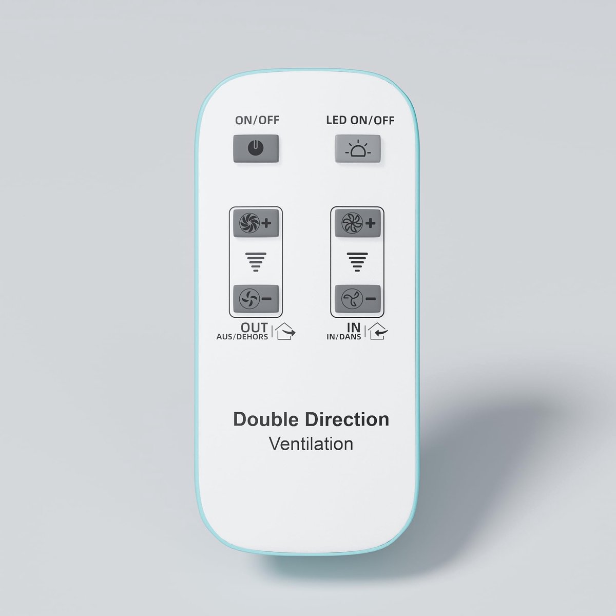 Omgoods - Afstandsbediening voor Ventilator met Batterijen