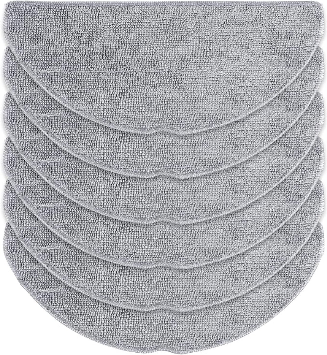 6 Stuks Wisdoeken voor Roborock Q7 M5/M5+, Q7 L5/L5+ Robotstofzuiger, Herbruikbaar en Wasbaar, Reservedoek