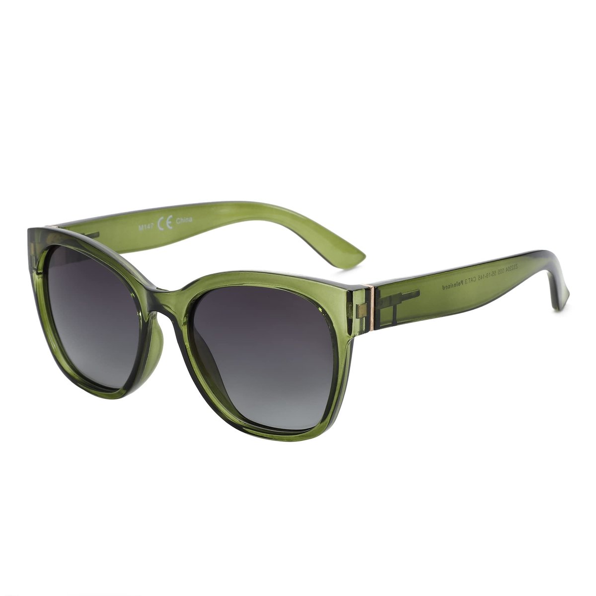 SolidKeus - Vintage Cat Eye Zonnebril voor Vrouwen met UV400 Bescherming