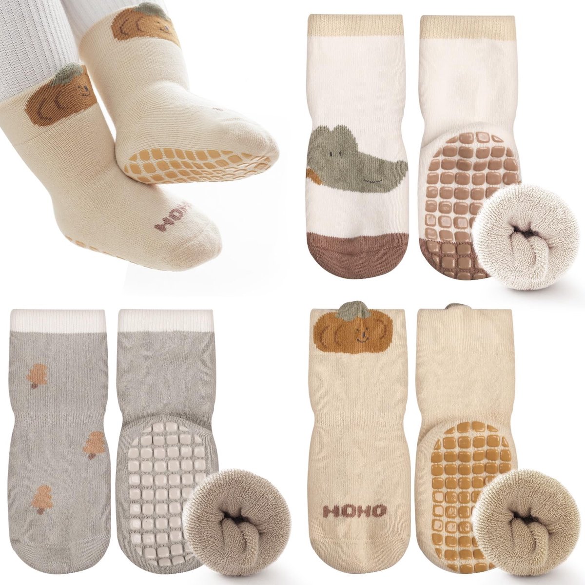 SolidKeus - Anti-Slip Baby Sokken voor Jongens en Meisjes
