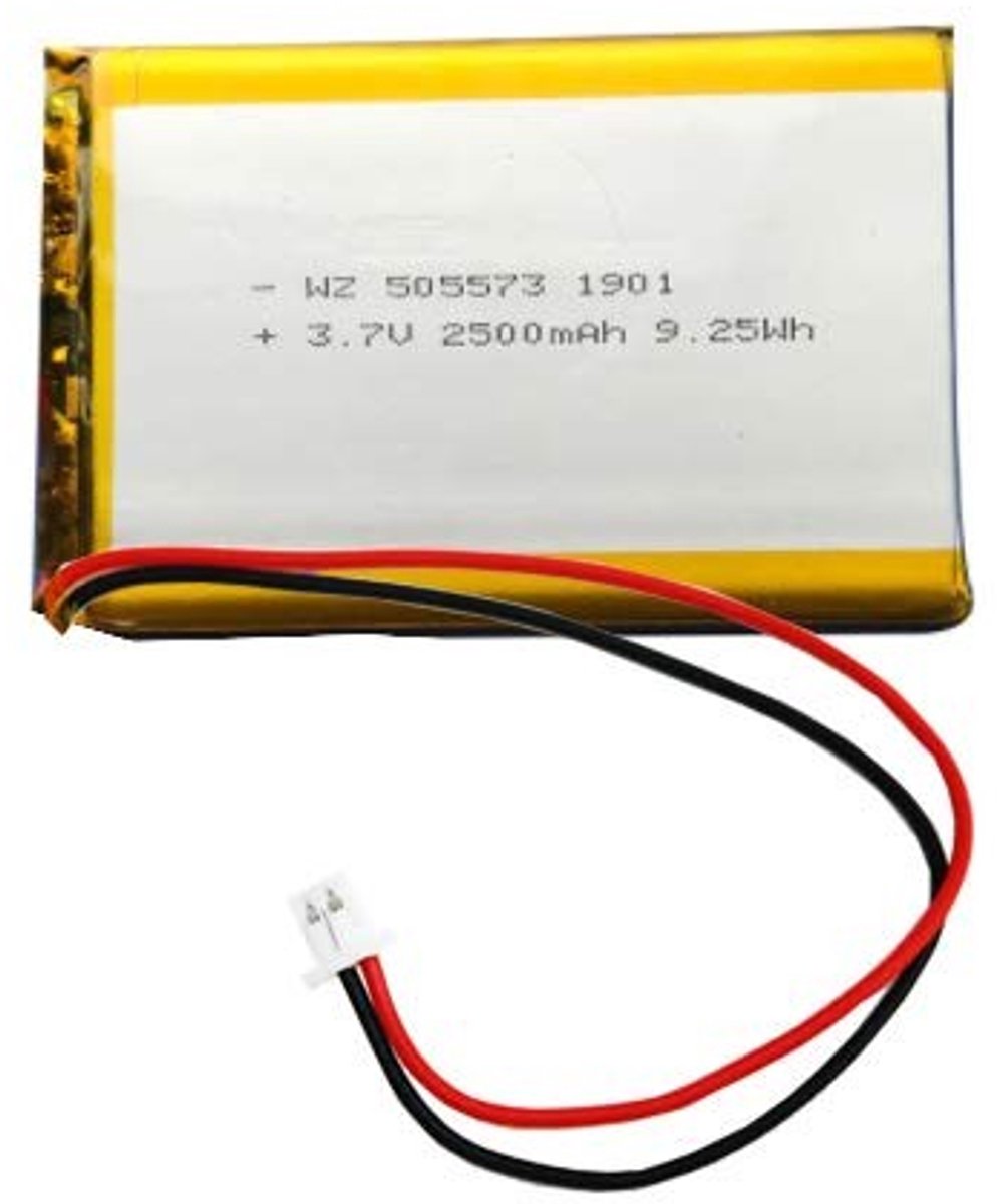 SolidKeus - Oplaadbare Lithium Batterij 2500mAh voor Draadloze Oplaadsystemen