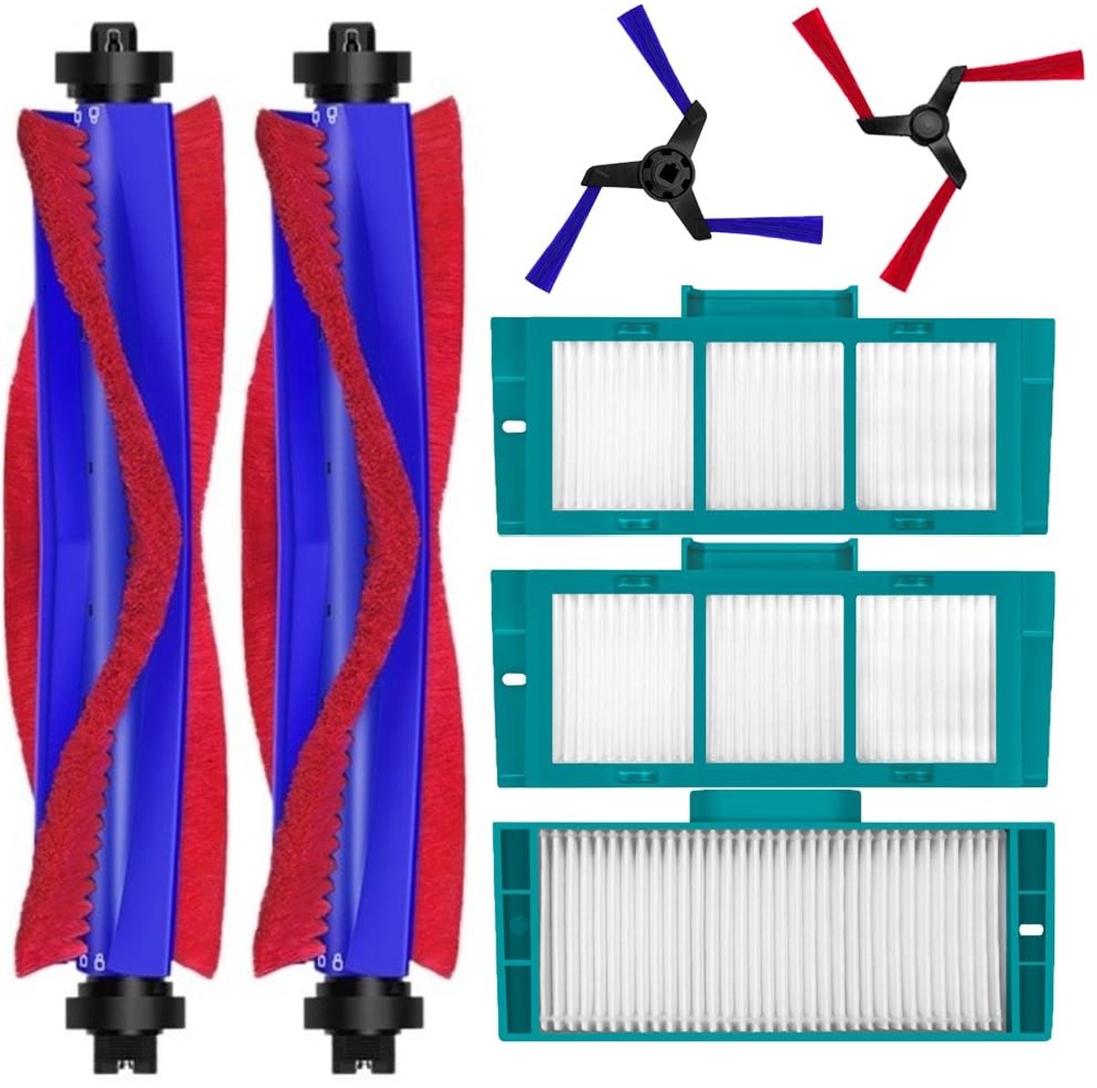 SolidKeus - Accessoire Kit voor Robotstofzuiger met 8 Onderdelen