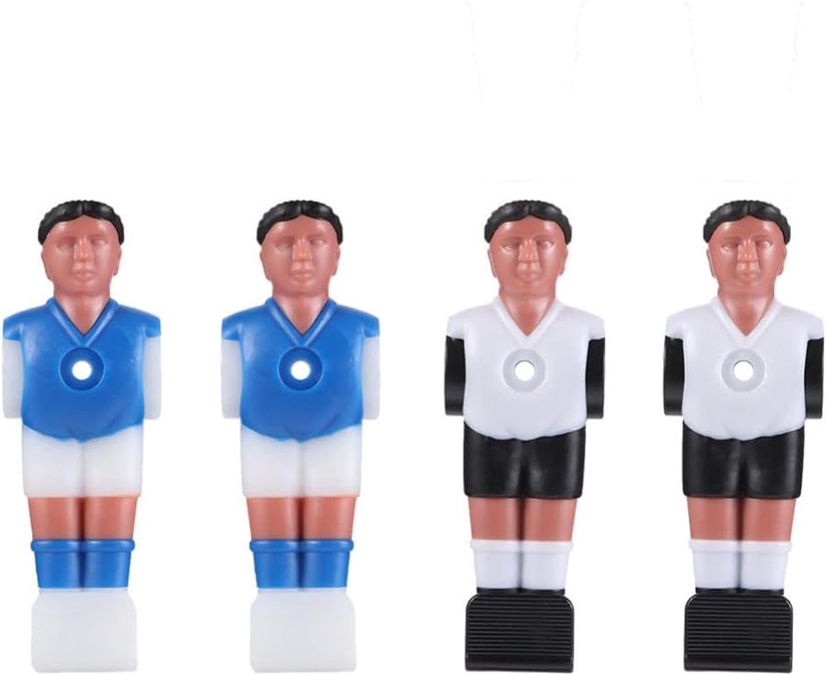 Tafelvoetbalfiguren - Multi-kleur - Miniatuur Voetbalspelonderdelen - Voor Tafelvoetbalspel