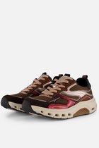 Gabor Rollingsoft Sneakers rood Metallic Suède - Dames - Maat 40.5