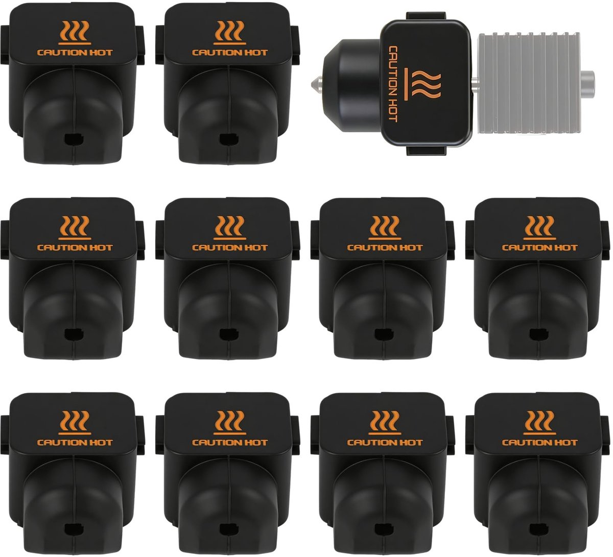 SolidKeus - Set van 10 Siliconen Sokken voor 3D Printers