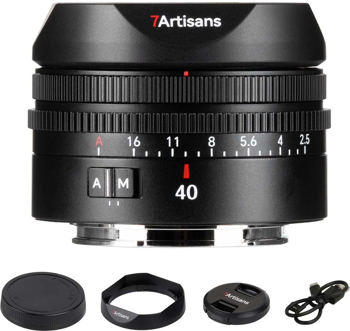 SolidKeus - 40mm F2.5 Full Frame E-mount Lens met Autofocus