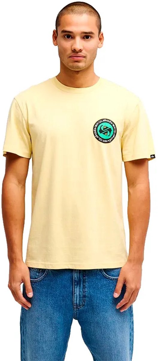 Quiksilver Evo Duality T-shirt Met Korte Mouwen L Man Straw