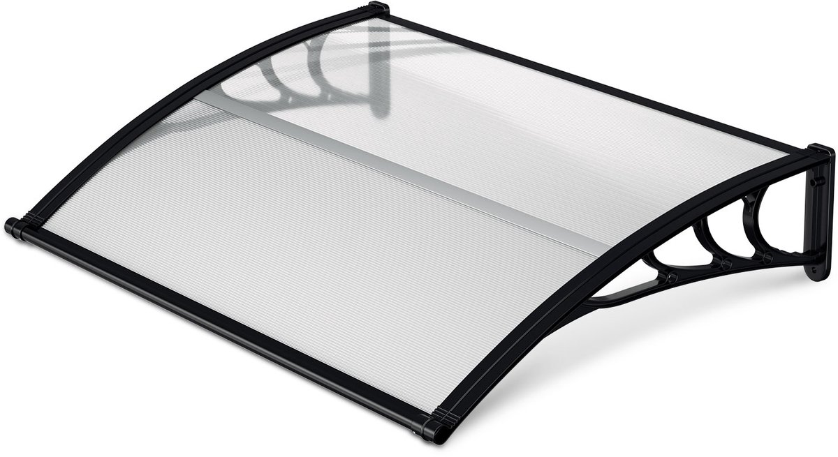 Deurluifel 150 x 100 cm - 5 mm polycarbonaat - transparant