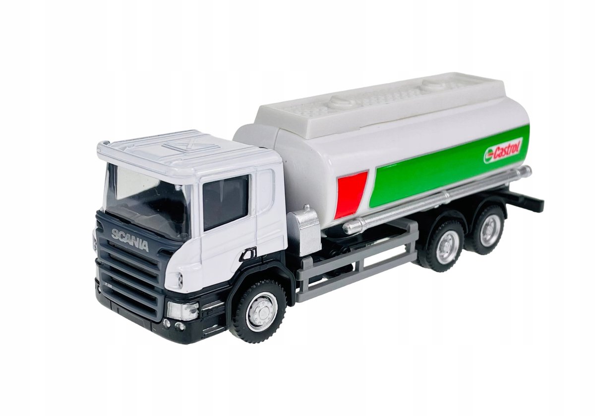 RMZ City Scania P-serie tankwagen Castrol Schaal 1:64