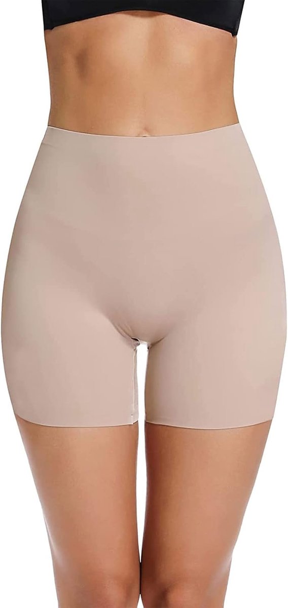 Onderbroek voor dames, onderbroek, korte broek, anti-schuren, kant, shorts, kanten leggings, korte legging met anti-slip kanten rand, 2 stuks