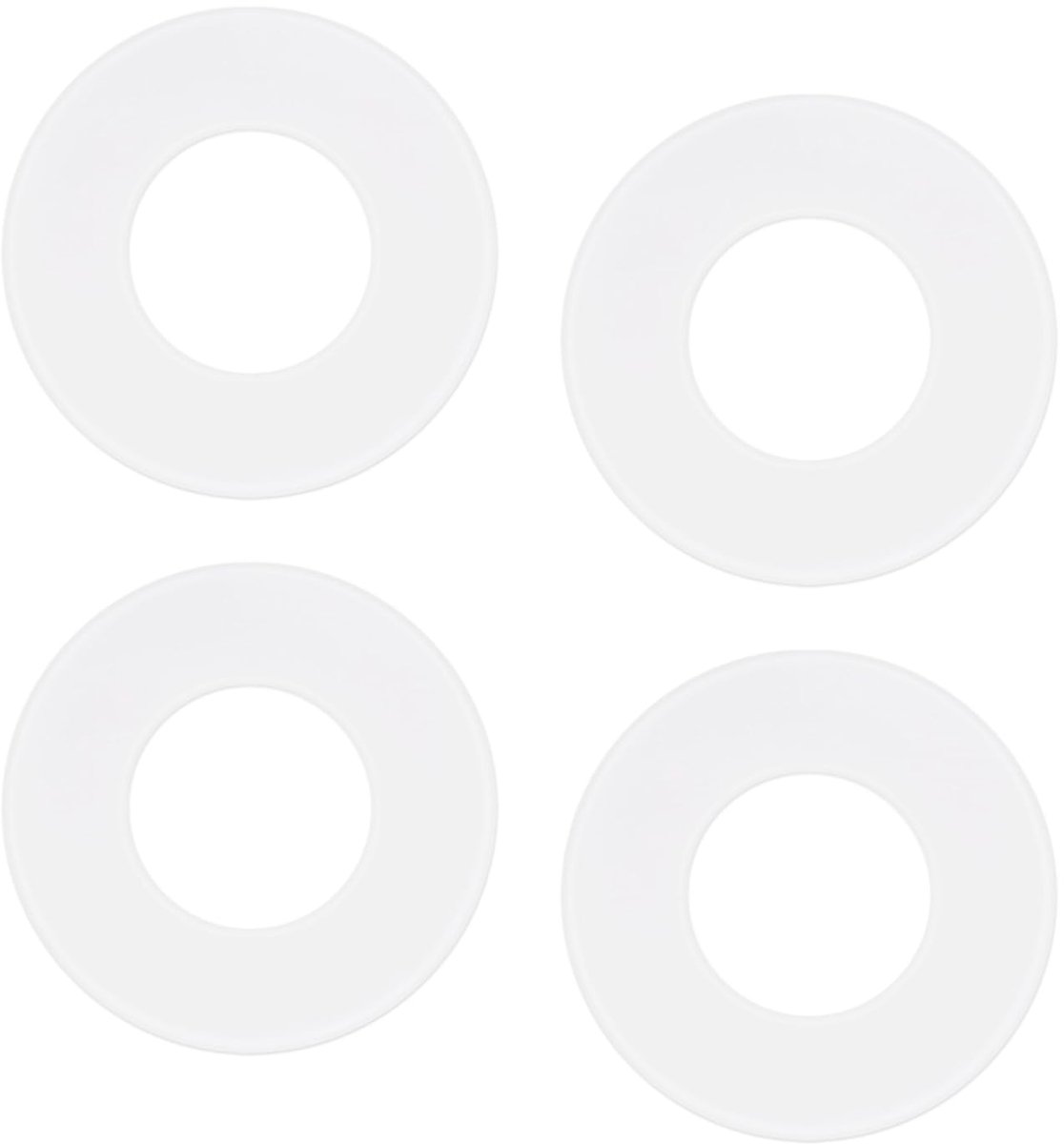 4 stuks klinkbelafdichting 63 x 30 x 2 mm, spoelbak, reserveonderdelen voor Geberit, spoelbakafdichtingen, compatibel met spoelbakken voor Geberit, platte afdichting, spoelventiel,