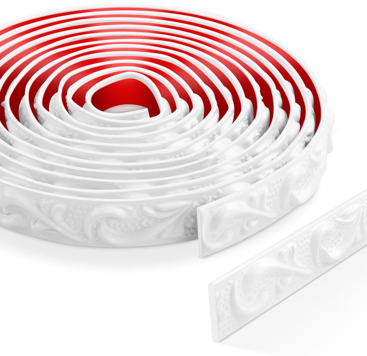 SolidKeus - Zelfklevende Decoratieve Moulding voor Wanden