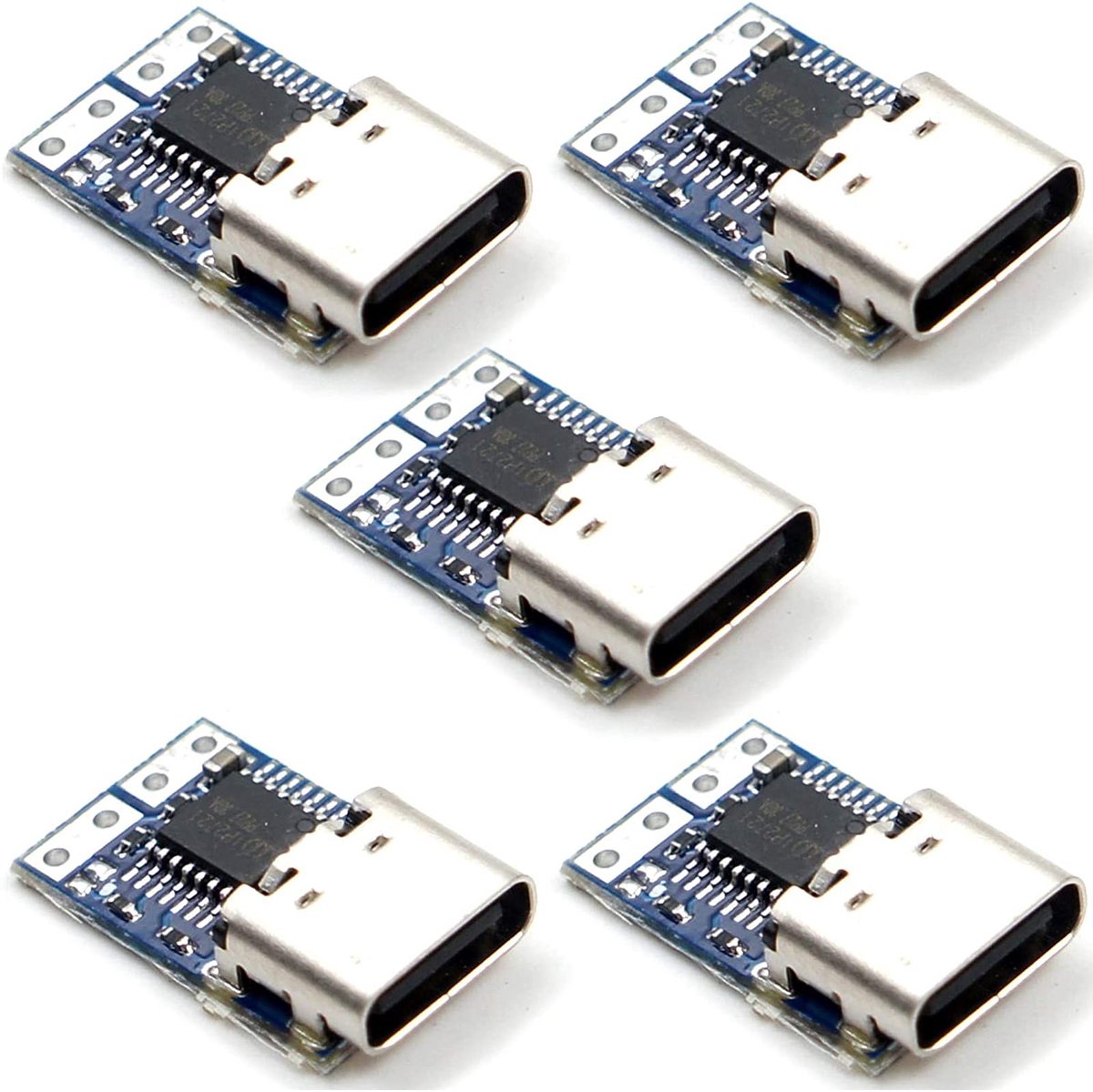 SolidKeus - USB-C PDC004 PD 12V DC Voeding Trigger Module (5 stuks)