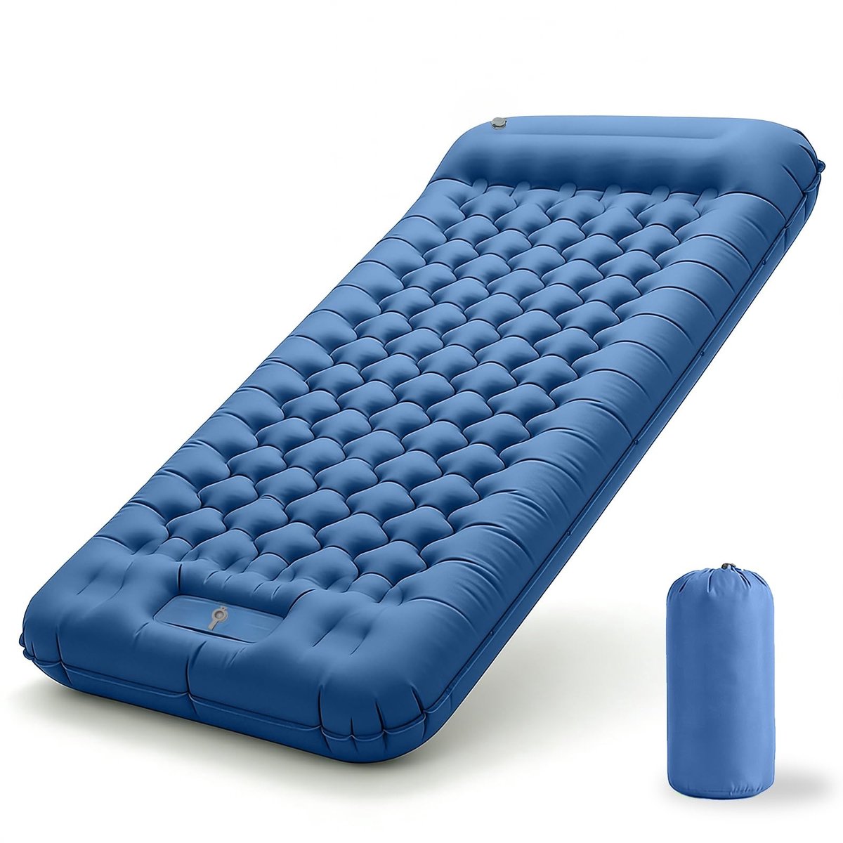 SolidKeus - Extra Groot Inflatable Campingmatras met Voetpomp