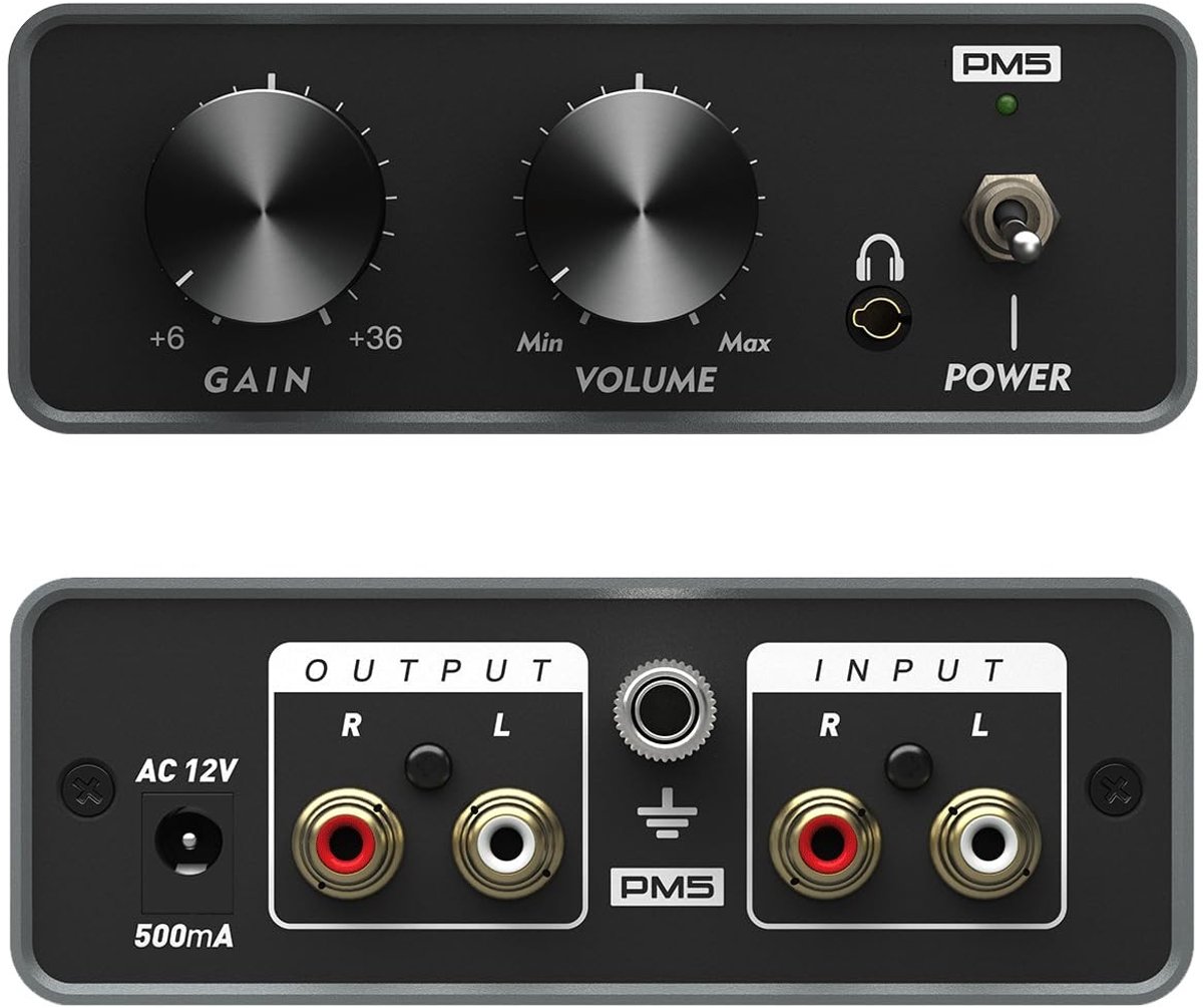 SolidKeus - Professionele Phono Preamplifier voor Platenspelers