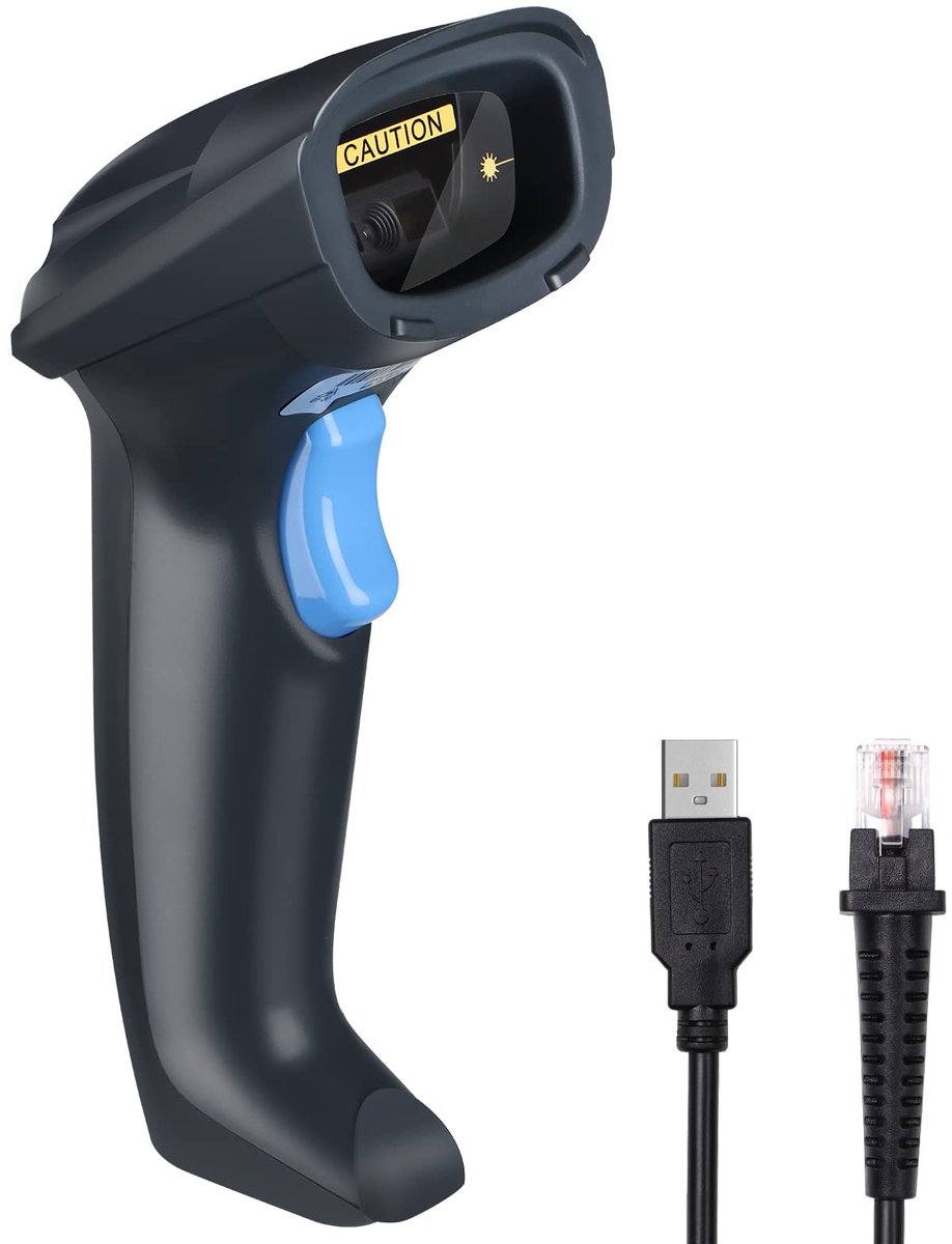 SolidKeus - Handheld Barcode Scanner met USB Aansluiting