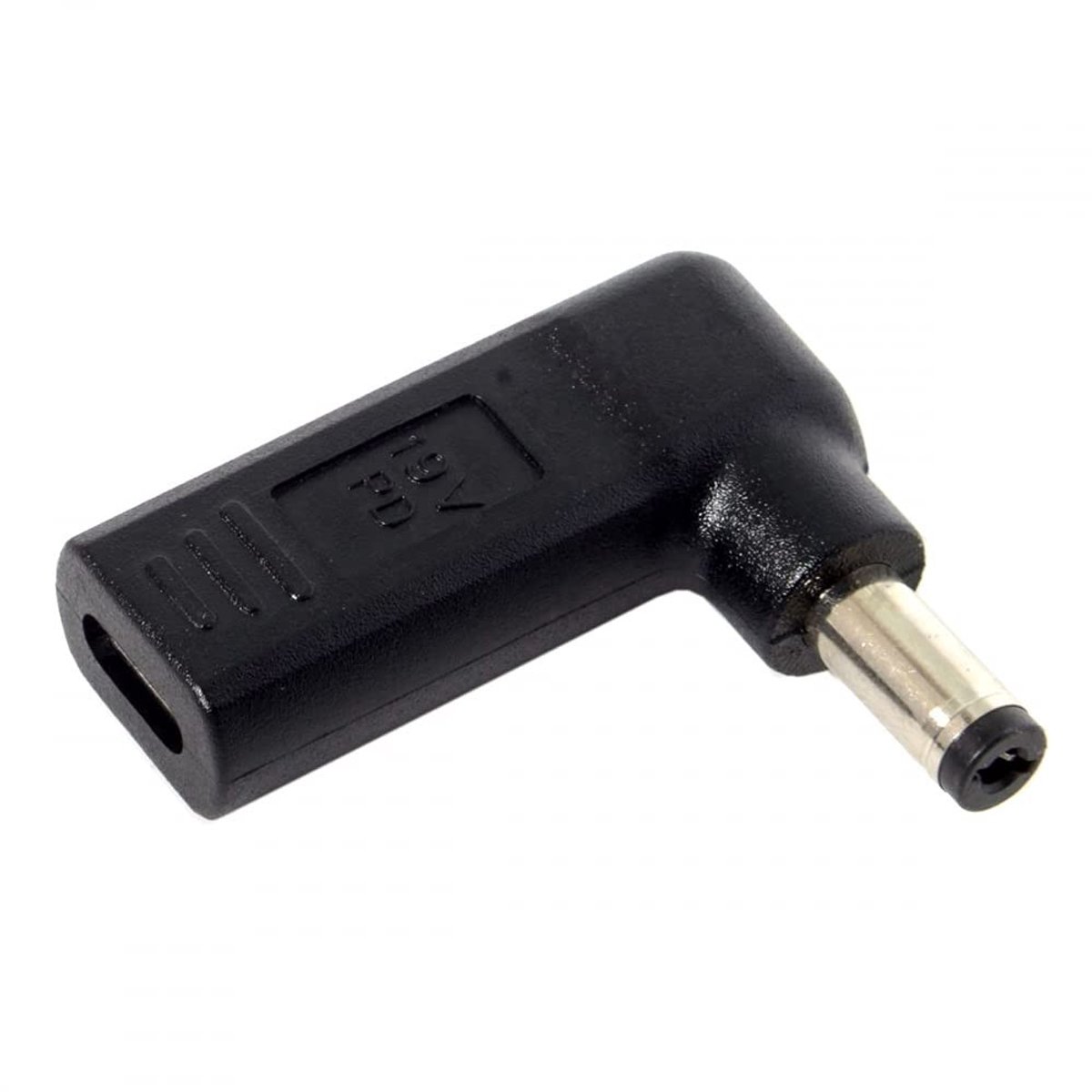 SolidKeus - USB-C naar DC 20V Oplaadadapter met 90 Graden Hoek