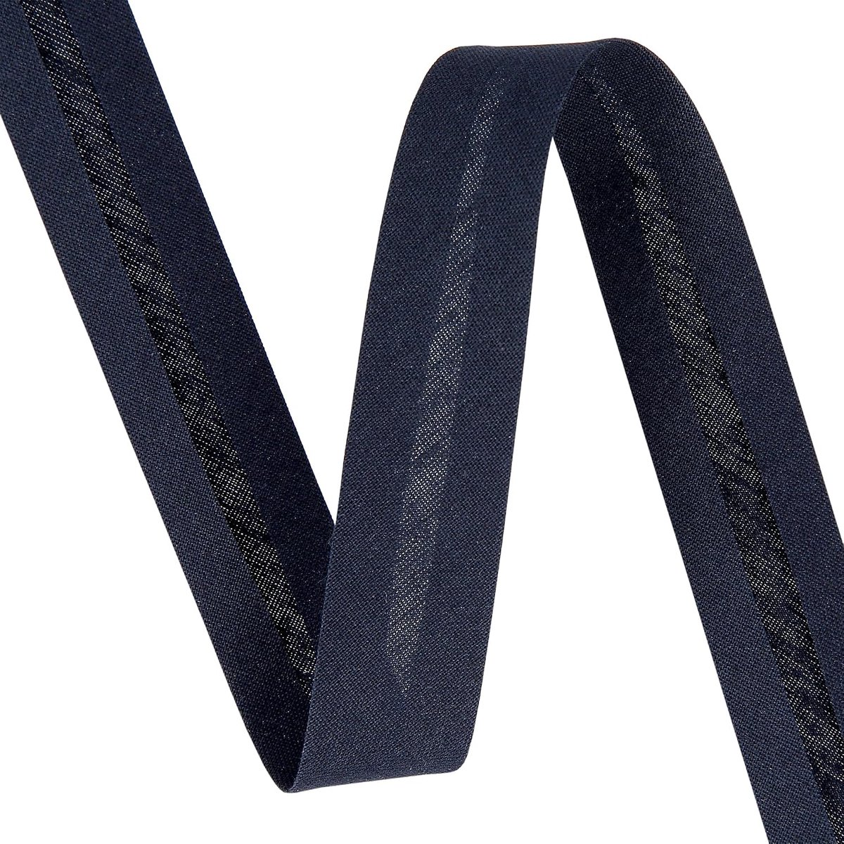 Biaisband - 30 mm breed, gevouwen 15 mm, rol van 25 m, 50% katoen 50% polyester, rand voor naaien, banners, stoffering, meubels, biezen, kleding, dekens