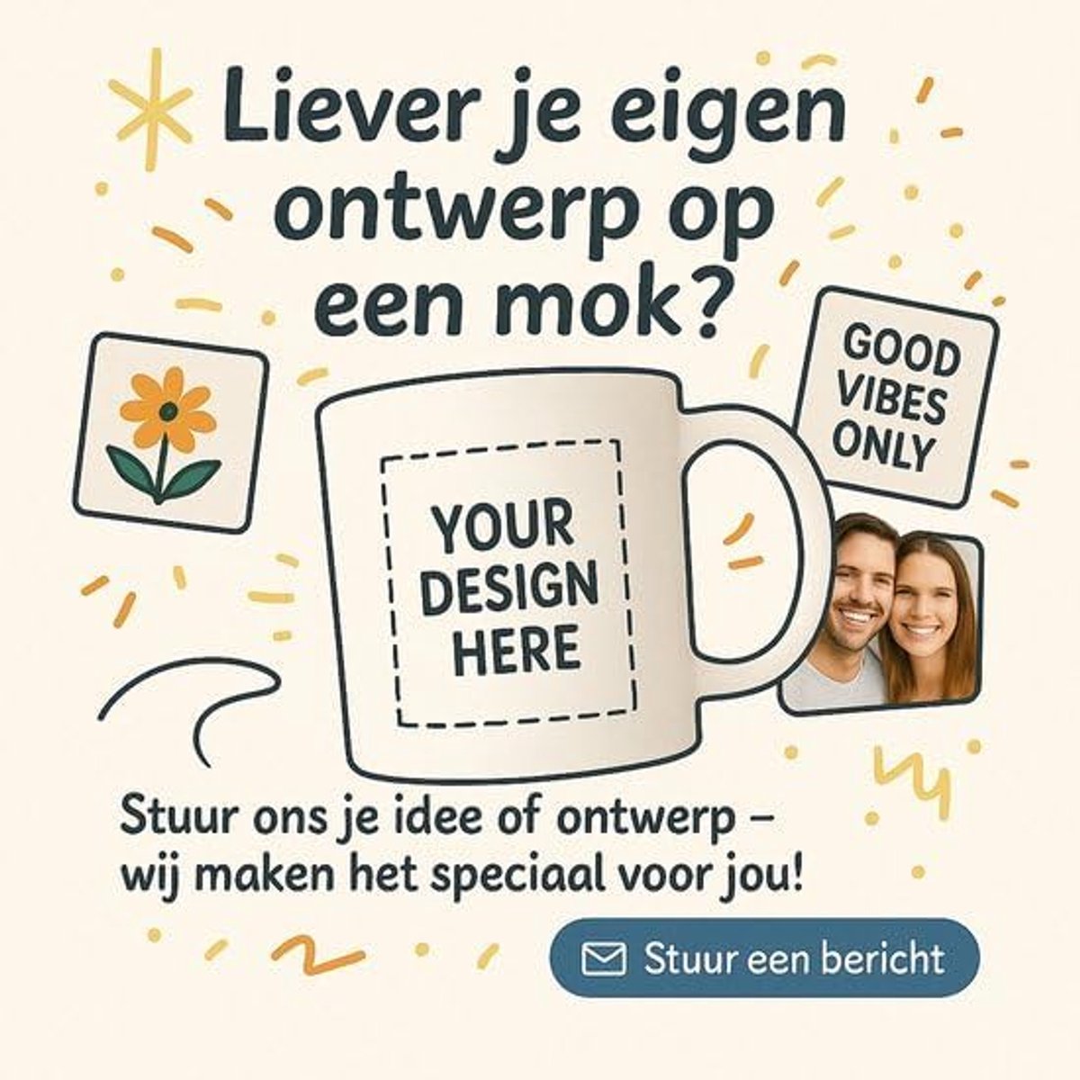 You Can’t Say Something Nice Make Sure It’s Funny Roze Mok – Humoristische Quote Koffiemok 330 ml