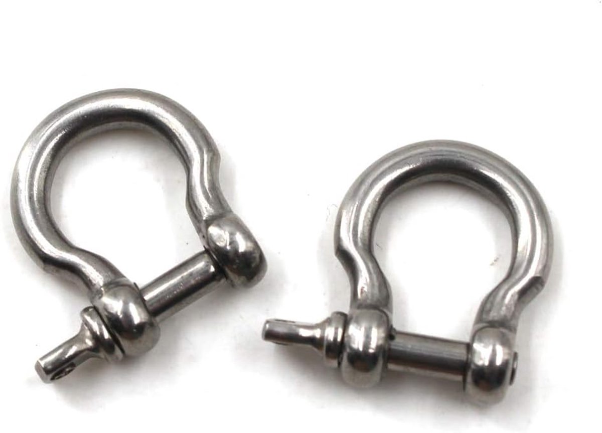 M10 schakels 304 roestvrij staal ring beugel (verpakking van 2)