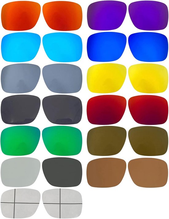 Vervanging voor Oakley Holbrook XL OO9417/1.5mm gepolariseerd/eenvoudig te installeren (dark blue) — afbeelding 2