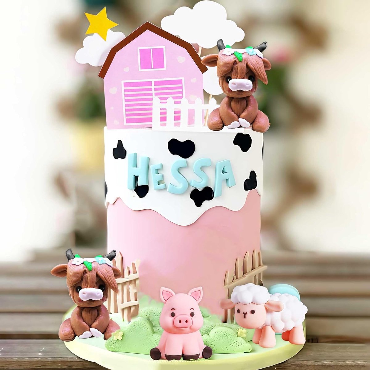 Verjaardagsdecoratie boerderij verjaardagsdecoratie boerderij | Boerderij Verjaardagsdecoratie boerderij verjaardagsdecoratie boerderij taartdecoratie koe verjaardag schapen