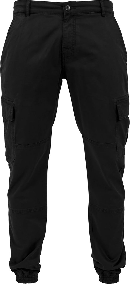 Classics Washed Cargo Twill Jogging Pants Cargobroeken zwart Basics, Street wear