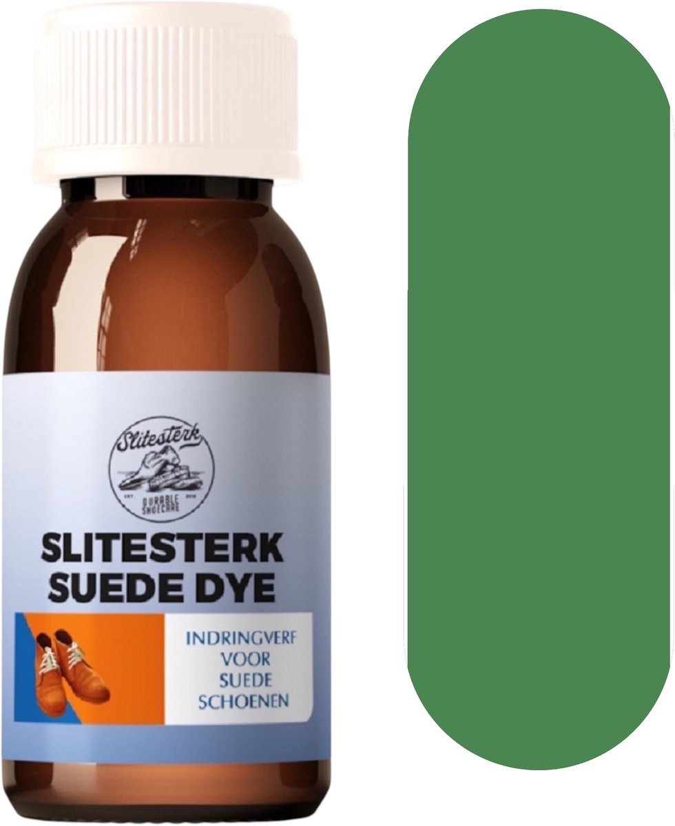 Slitesterk Suede indringverf voor schoenen en laarzen - GROEN - 100ml