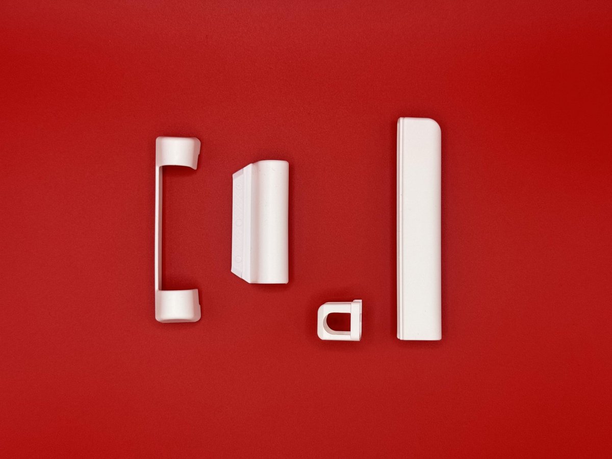 Afdekdoppen - Set wit Multi - Matic en Multi - Trend Scherenlager, Hoeklager, Hoeklagerband (Set van 1 wit)