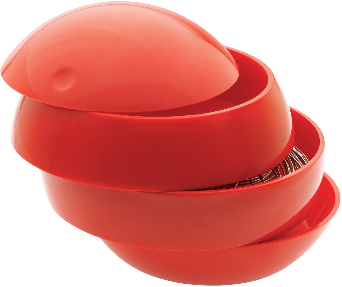 Spirella Beauty Organizer Box – Draaibare Opbergbox Badkamer met 3 Compartimenten – Ronde Cosmetica Organizer