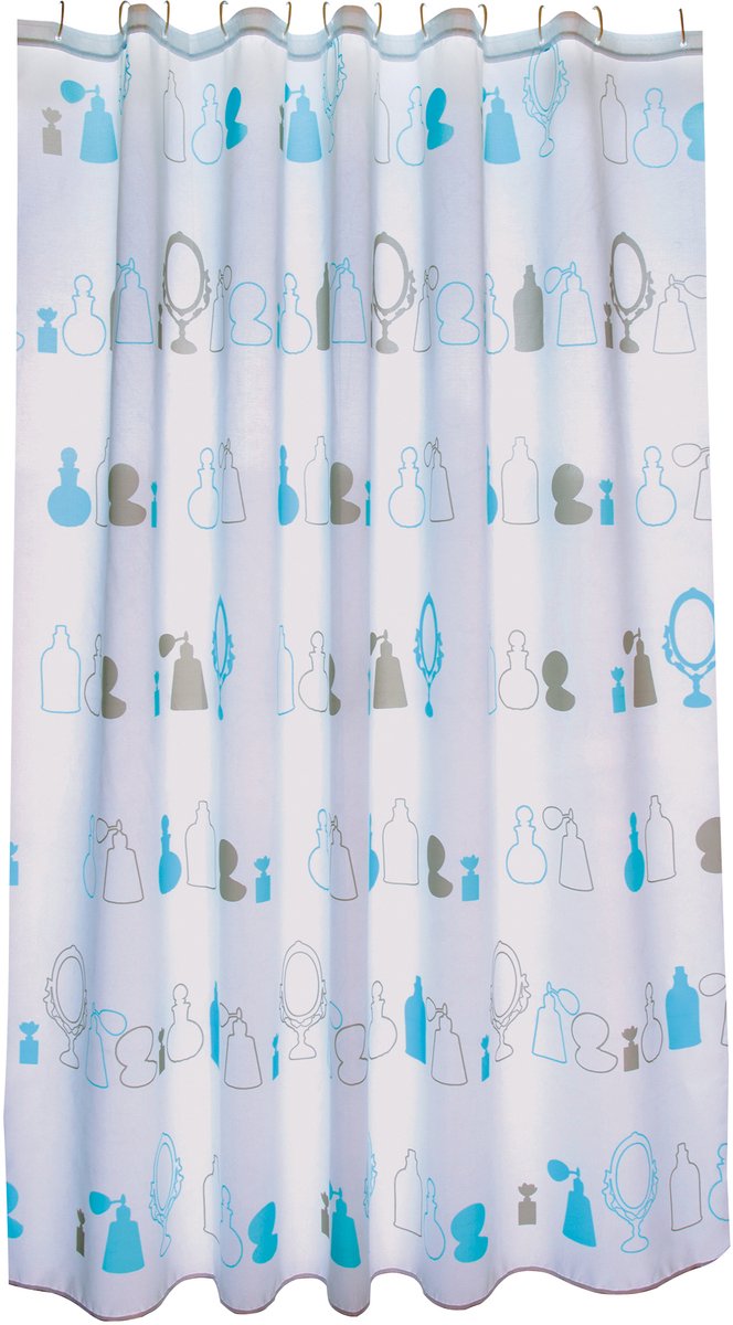 MSV Douchegordijn - Anti-Schimmel Douchegordijn van 100% Polyester met Antibacteriële Coating - Modern Design