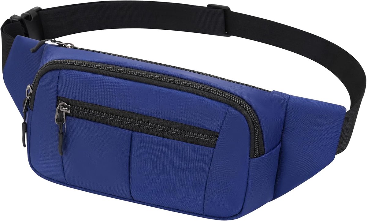 Heuptas fanny pack - One Size - Blauw - Perfect voor wandelen met hond - ShopVlot