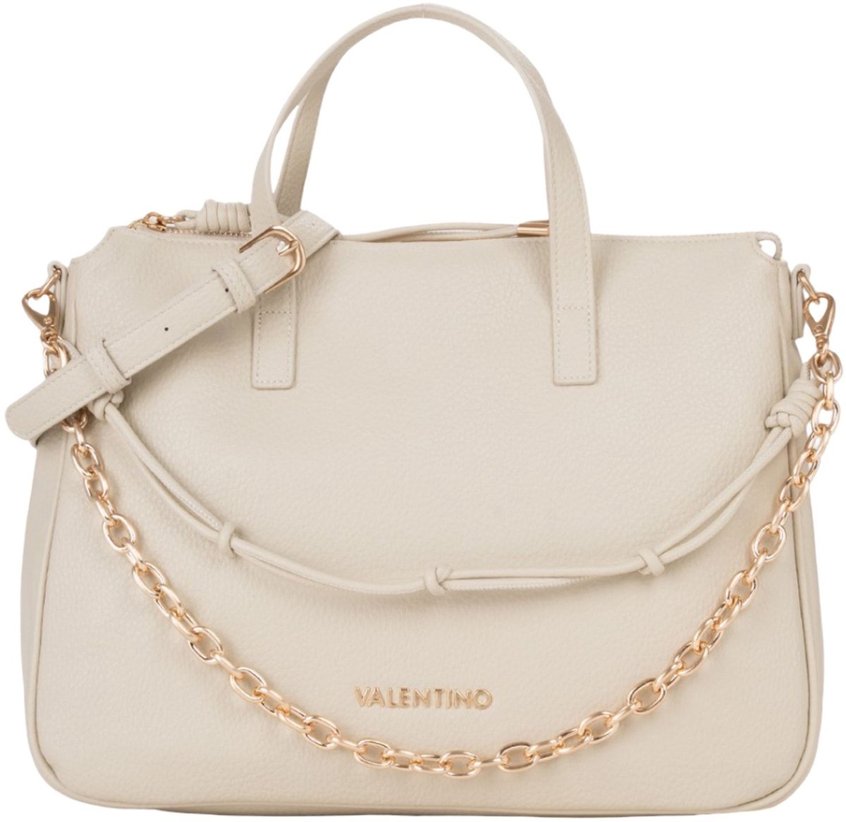 VALENTINO handtas schoudertas Saphira Hand Bag Ecru crème
