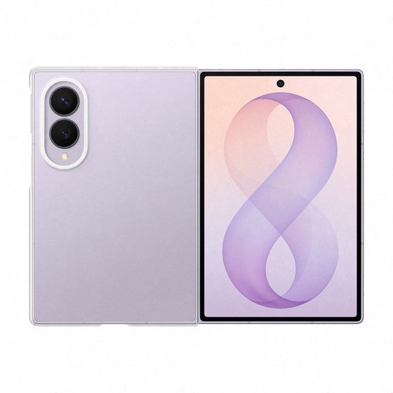 Samsung Galaxy Z Fold 8 Soft Case Back Cover Transparant