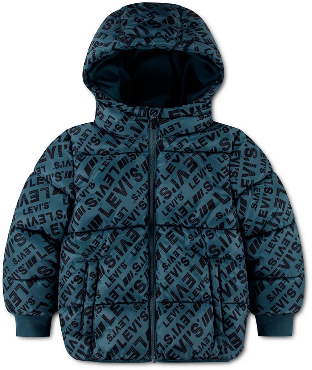 Levi´s ® Kids Heavy Weight Puffer Jas Blauw 6 Years Jongen