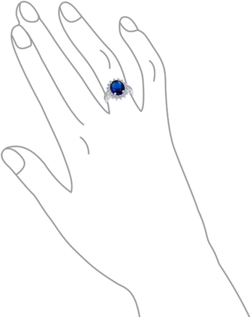 Jewelry Damen geen rvs stempel messing Ovalschliff Rundschliff Zirkonia