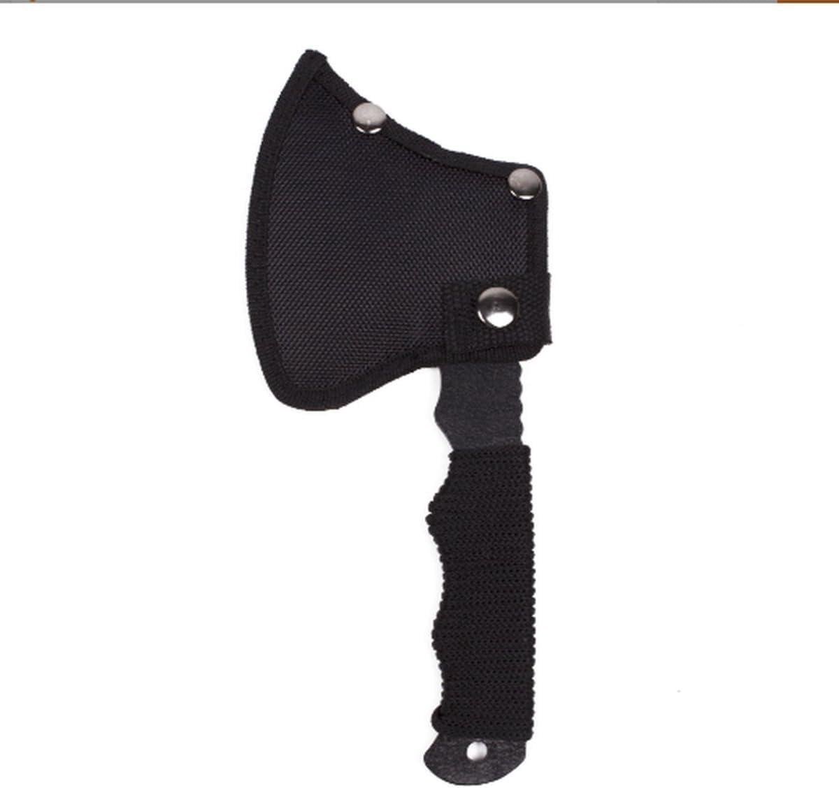 Handbijl met Hoes - Kleine bijl - Tuinonderhoud - Multifunctioneel - 23.5 cm - Zilver