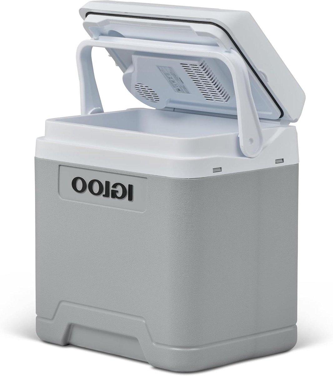 Elektrische Koelbox - Mini Koelkast - Onderweg Koelen - Dubbele Stroomvoorziening - 27 Liter - Grijs