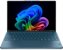 Lenovo Yoga Slim 9 14ILL10 Copilot+ PC Intel Core Ultra 7 256V Laptop 35,6 cm (14") Touchscreen WQUXGA 16 GB LPDDR5x-SDRAM 1 TB SSD Wi-Fi 7 (802.11be) Windows 11 Home Blauwgroen Engels
