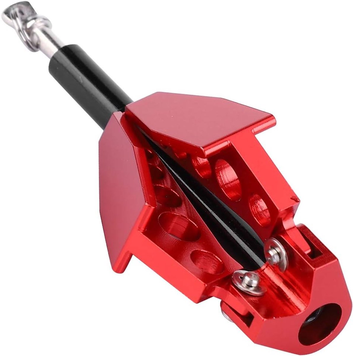 RC-autolieranker, rupsanker, universeel metalen opvouwbaar zwaar lieranker voor 1:10 RC-autocrawleraccessoire