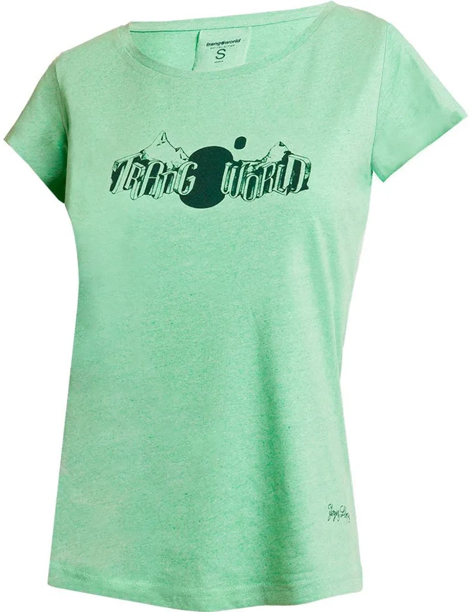 Trangoworld Viento Wm T-shirt Met Korte Mouwen Vrouw Groen