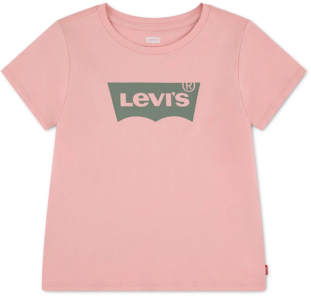 Levi´s ® Kids Batwing T-shirt Met Korte Mouwen Roze 8 Years Meisje