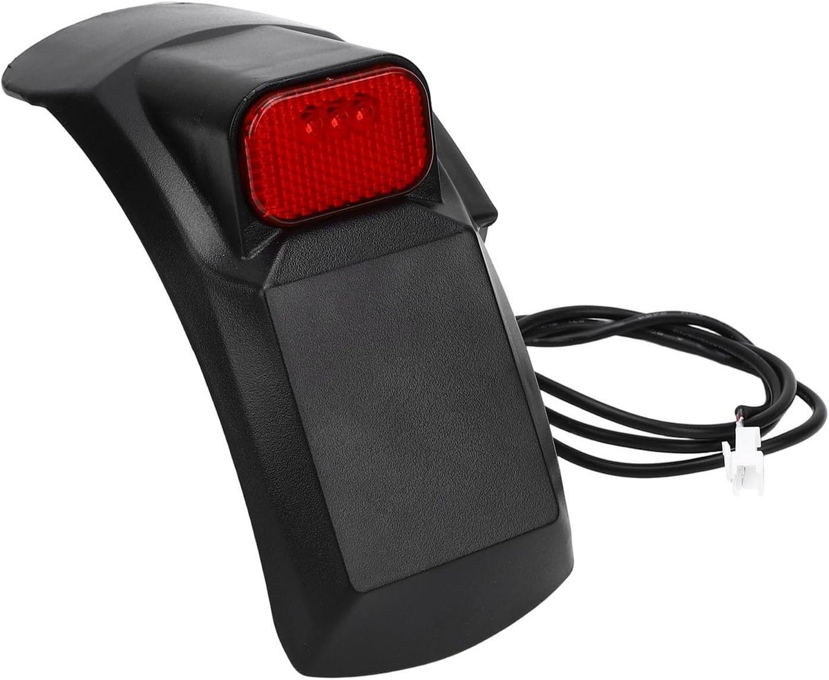 Spatbordenset voor Elektrische Scooters, Slagvaste Anti-aging Spatborden, LED-achterlichtspatbord met Hoge Helderheid en Duurzaam Ontwerp, Ideaal voor Kukirin Pro Scooter
