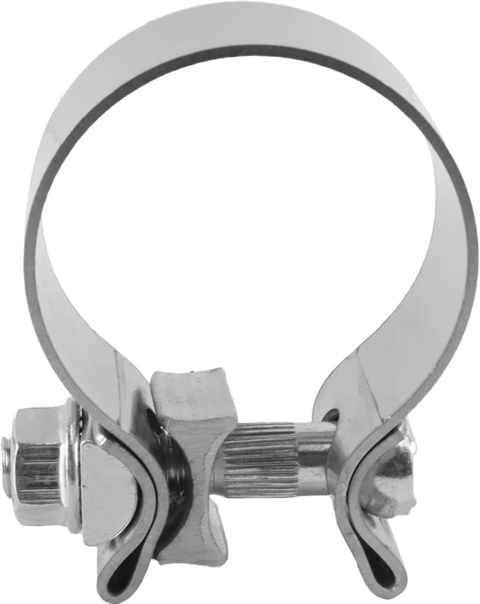 51 mm roestvrij staal universele uitlaatklem, bandconnector voor auto, motorfiets, industrieel gebruik (51 mm)