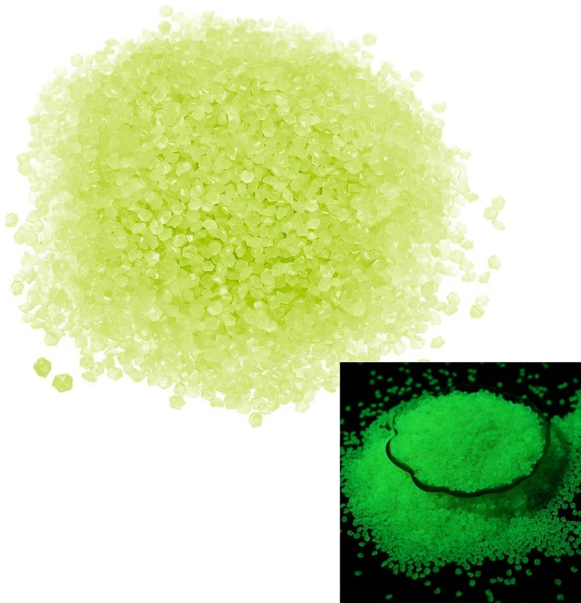 lichtgevende stenen, 10000 stuks decoratieve stenen voor de tuin, lichtgevende kiezelstenen, lichtgevende solar fluorescerende stenen, vazen, decoratie voor vijvers, decoratie voor aquaria