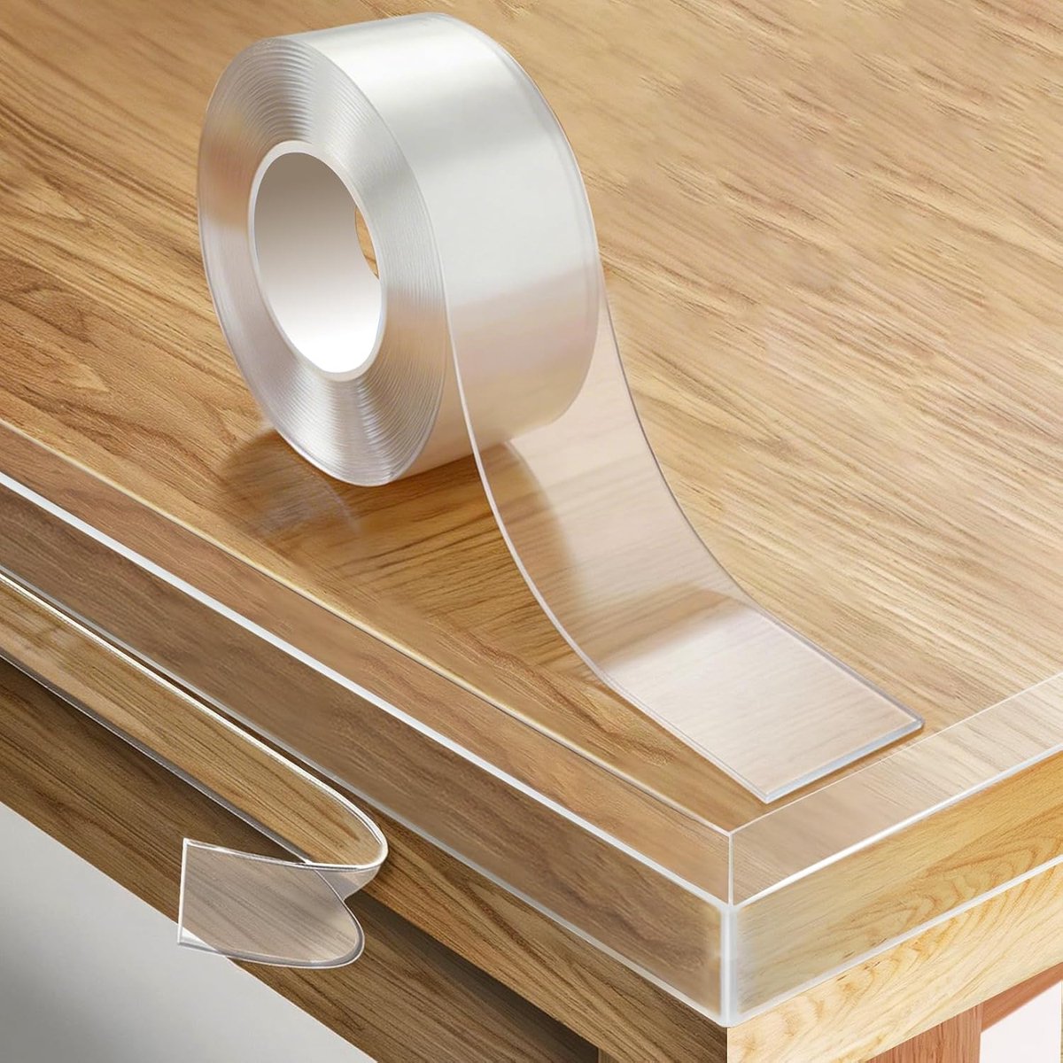 Zachte Rand Protector Strip Sterke Zelfklevende Meubelstrip 5m x 5cm x 1mm
