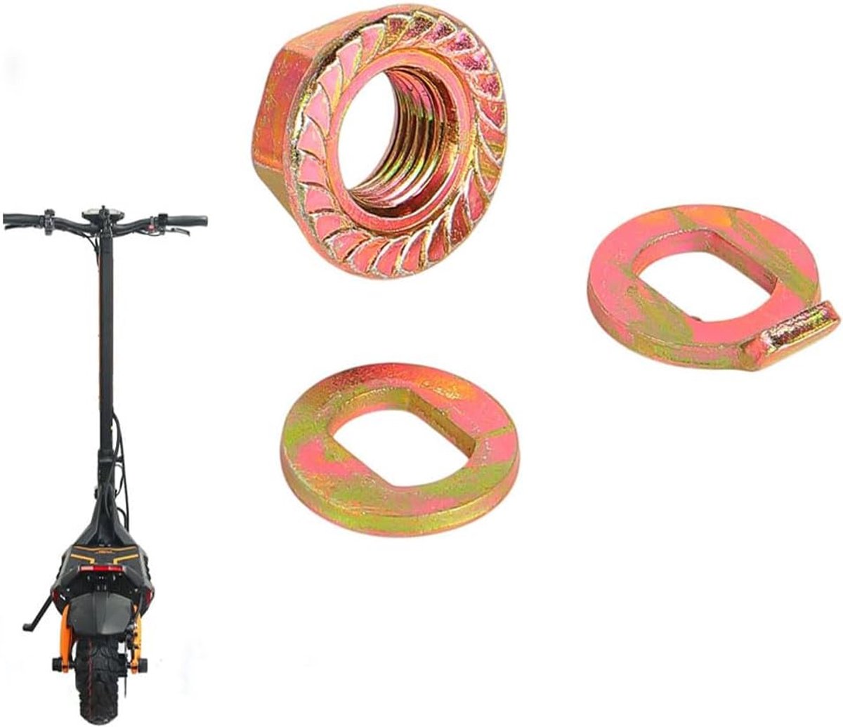 Wielschroeven voor KuKirin G4Max/G3Pro Elektrische Scooter Motor Moer/Ringen/Haak Type Anti Spin Plaat Ebike Wielmoer